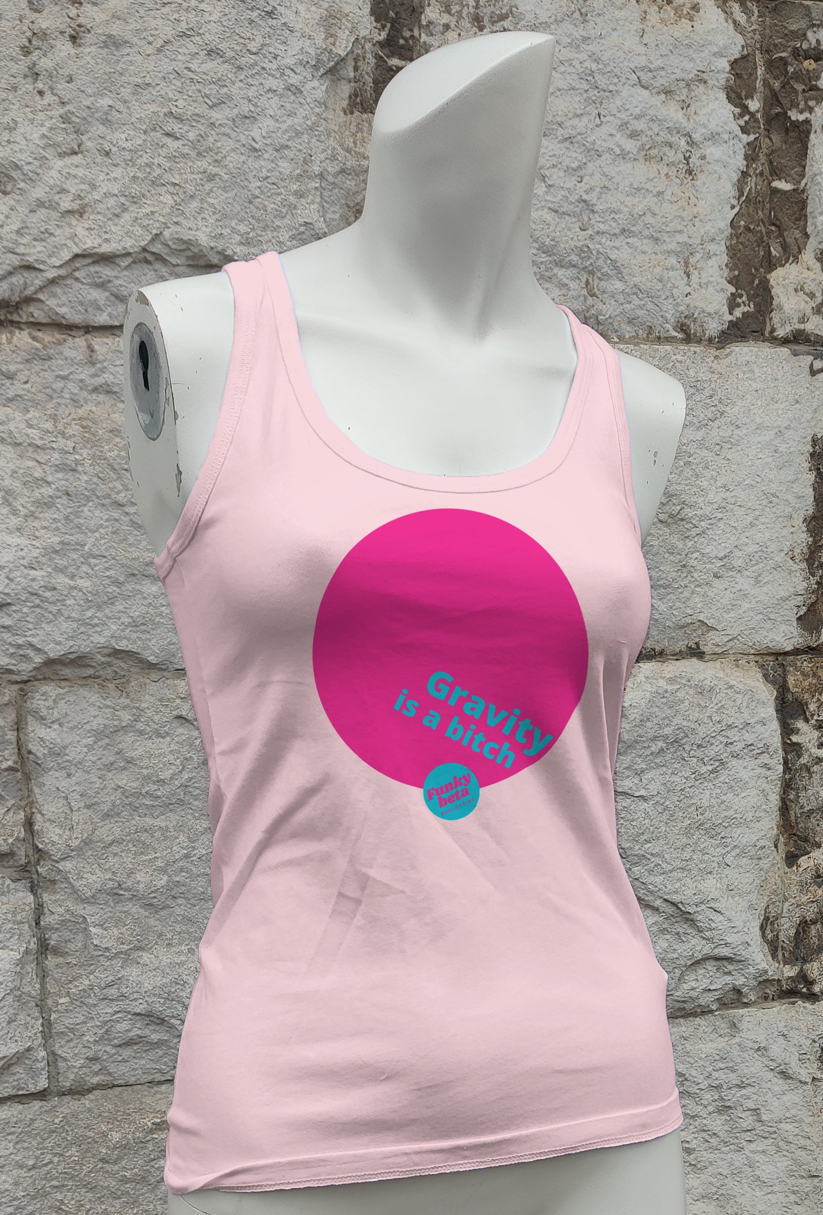 Gravity Is a B**** - Climbing T-Shirt for Ladies