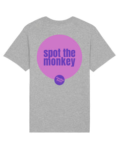 climbing T-shirt by Funkybeta bouldering - Spot the monkey - climbing T-shirt for ladies
