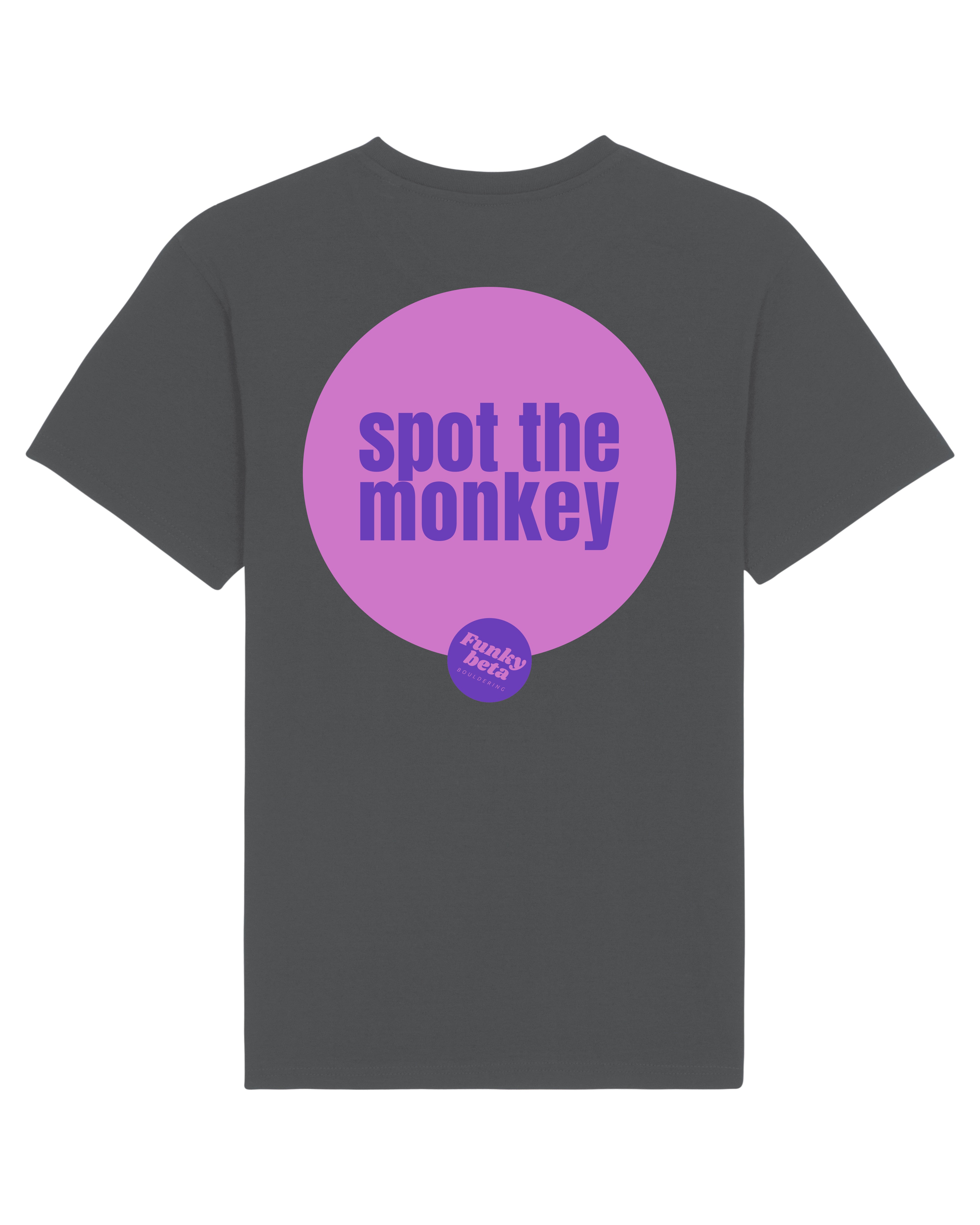 climbing T-shirt by Funkybeta bouldering - Spot the monkey - climbing T-shirt for ladies