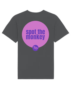 climbing T-shirt by Funkybeta bouldering - Spot the monkey - climbing T-shirt for ladies